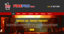 Desktop Screenshot of fireprofessionals.com.au